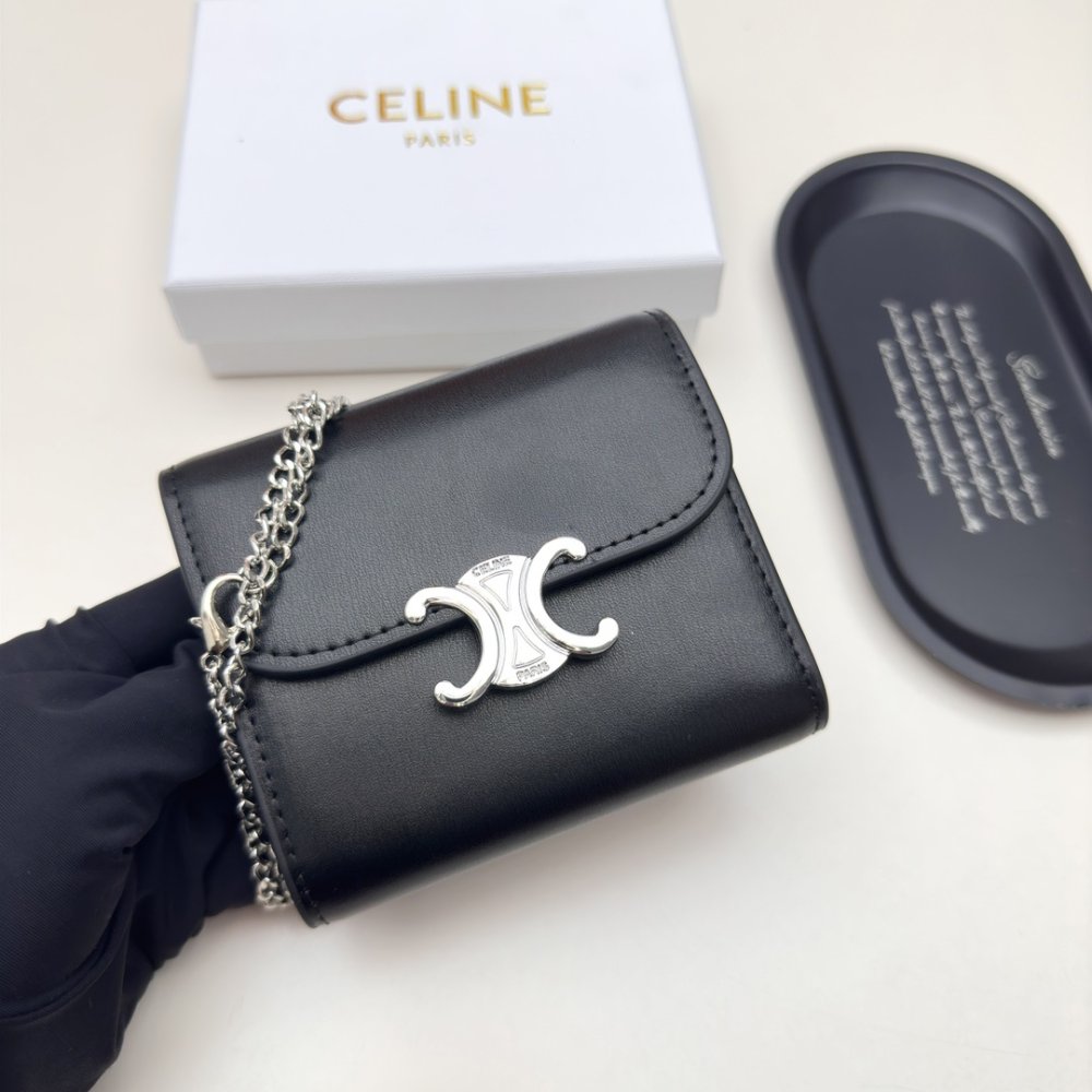 Мини сумка кошелек на цепочке фото 7