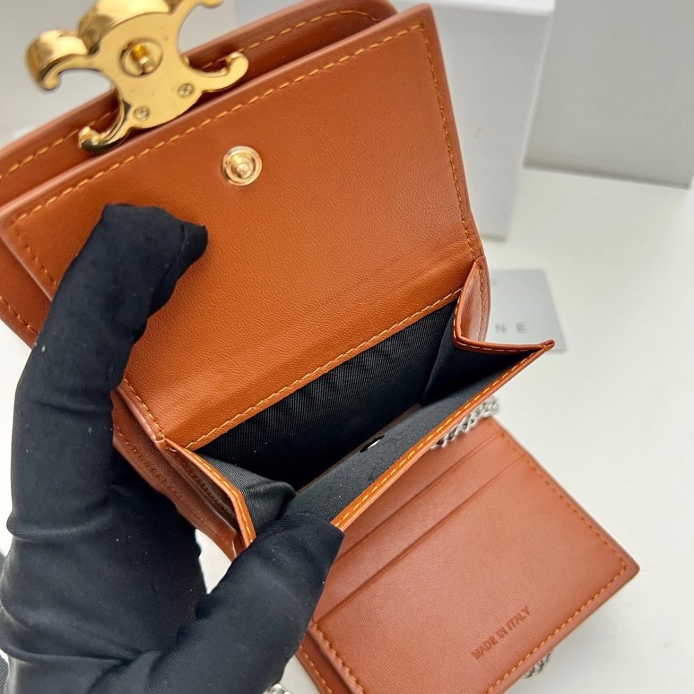 Mini a bag purse on chain фото 7