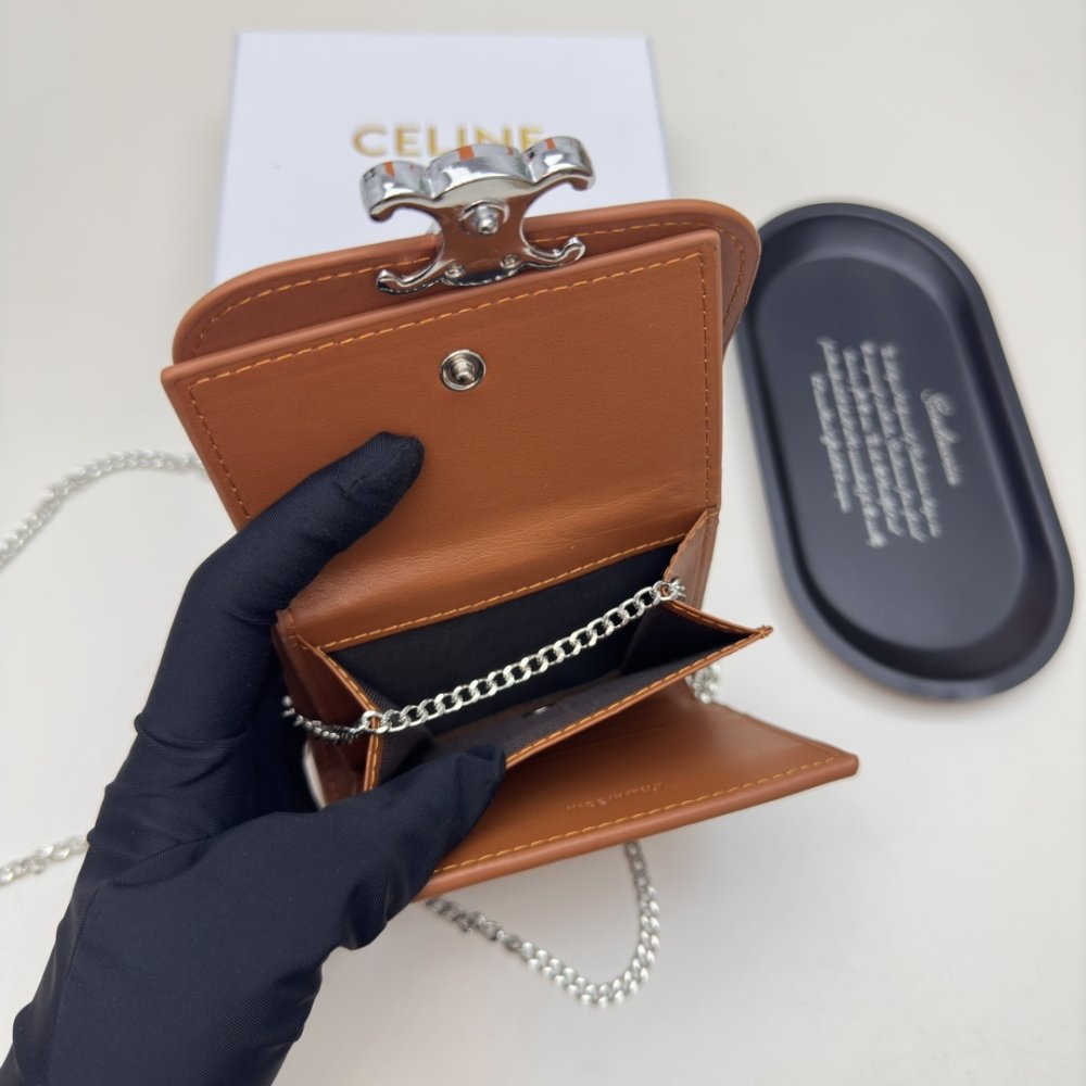 Міні сумка гаманець на ланцюжку фото 9