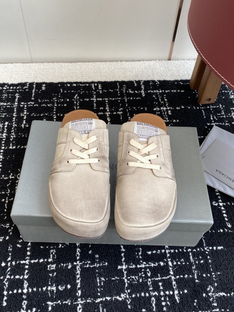 Мюли Balenciaga x Birkenstock