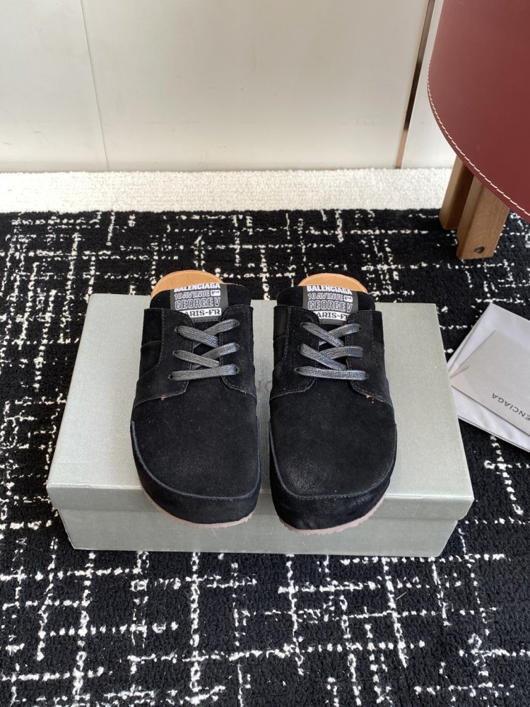 Мюли Balenciaga x Birkenstock