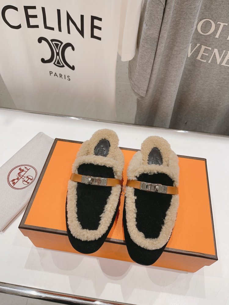 Мюли Kelly на меху женские