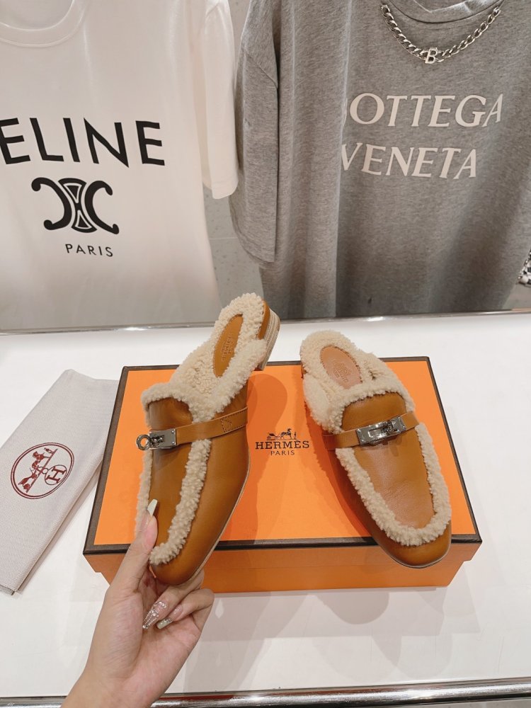 Мюли Kelly on fur women's фото 2