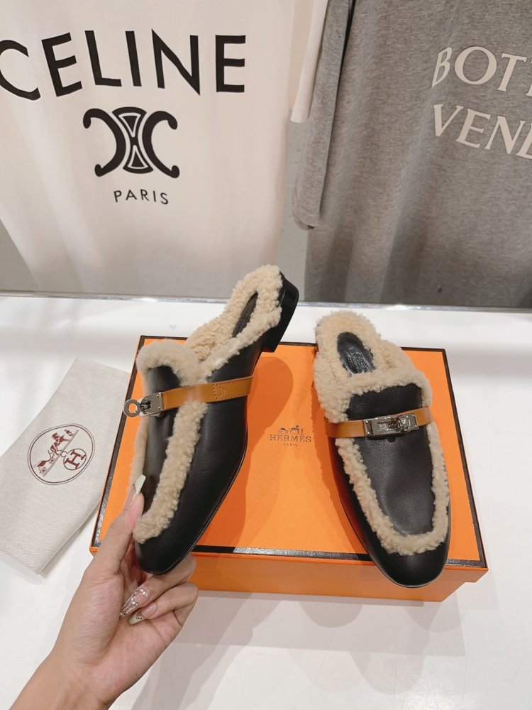 Мюли Kelly на меху женские фото 2