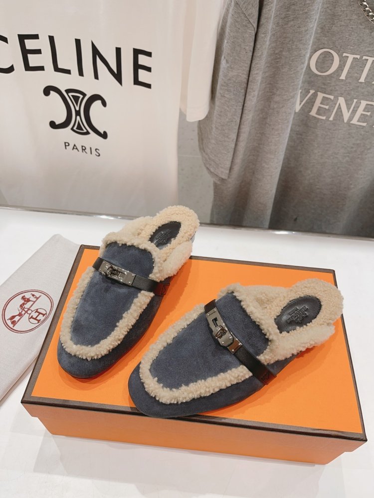 Мюли Kelly on fur women's фото 4