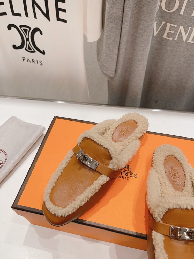 Мюли Kelly on fur women's фото 5