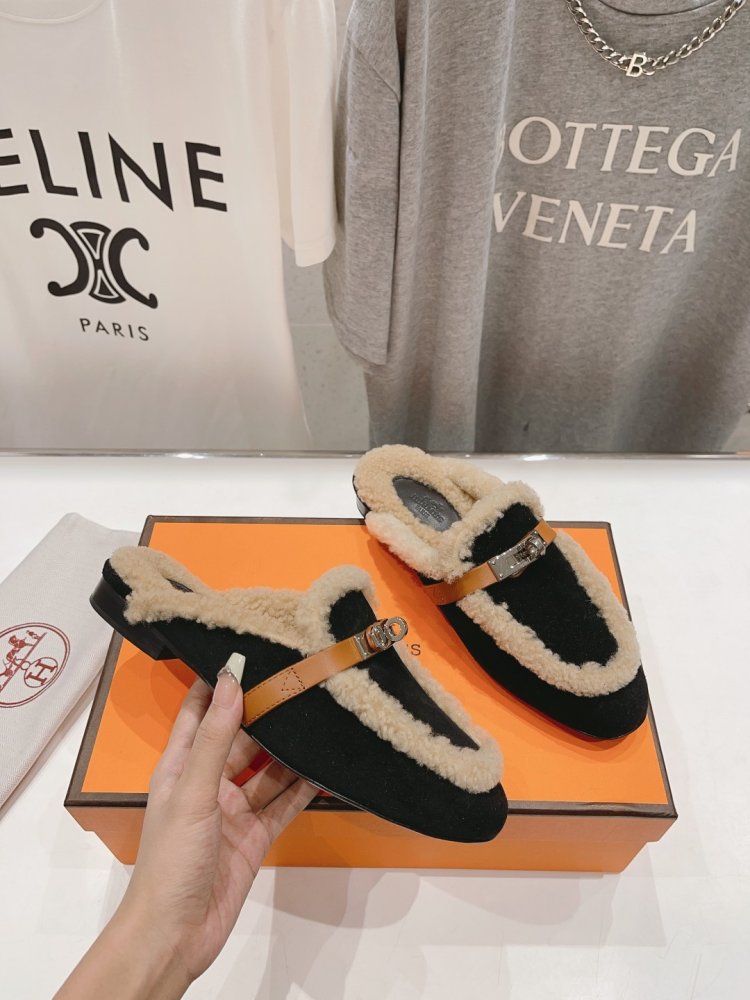 Мюли Kelly на меху женские фото 5