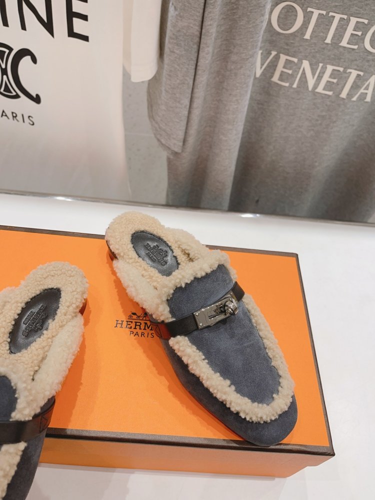 Мюли Kelly on fur women's фото 5