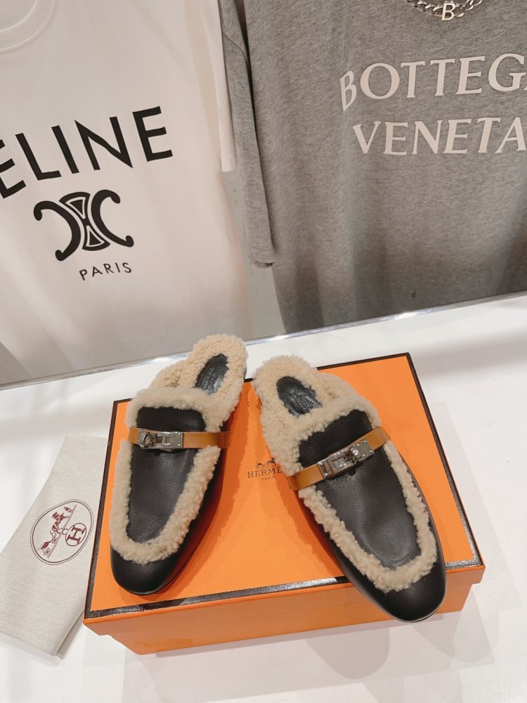 Мюли Kelly на меху женские фото 5