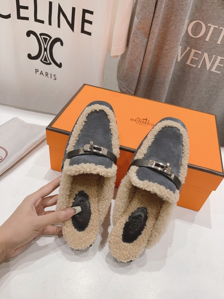 Мюли Kelly on fur women's фото 6