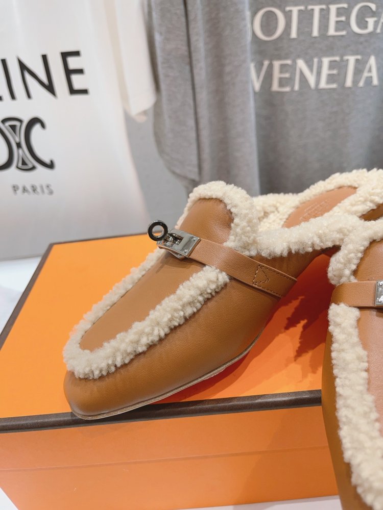 Мюли Kelly on fur women's фото 7