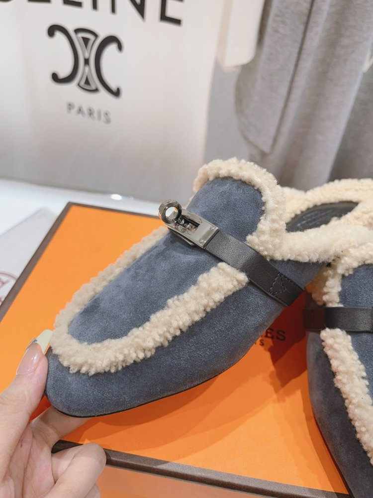 Мюли Kelly on fur women's фото 7