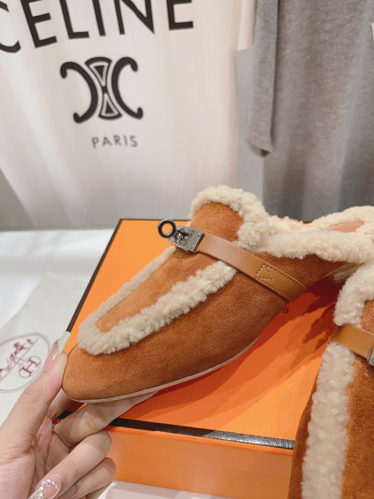 Мюли Kelly на меху женские фото 8