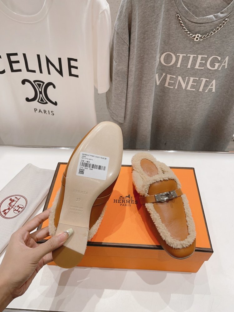 Мюли Kelly on fur women's фото 9