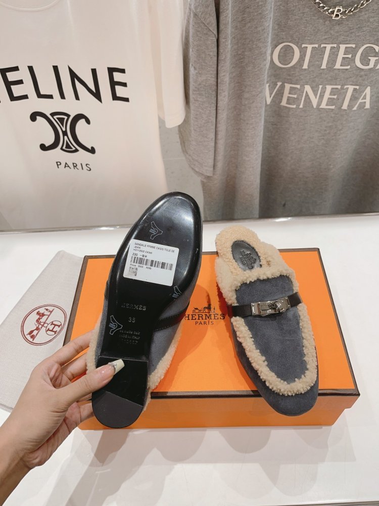 Мюли Kelly on fur women's фото 9