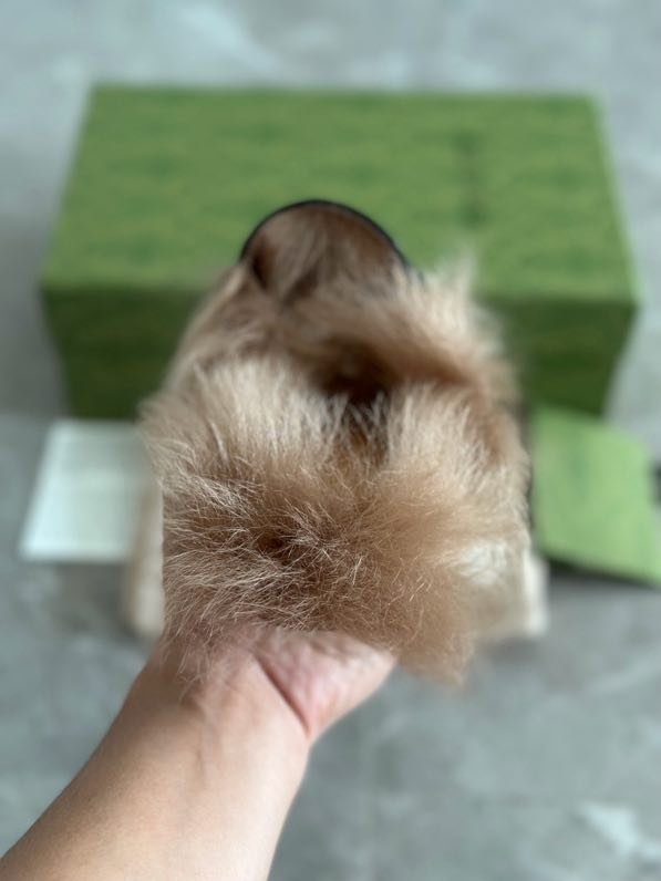 Мюли кожаные на меху фото 7