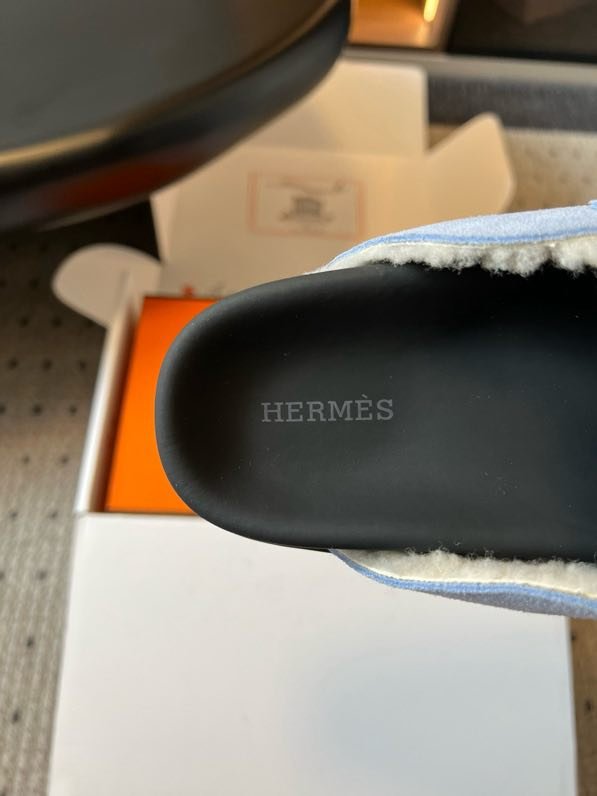 Мюли шкіряні жіночі на хутрі фото 3