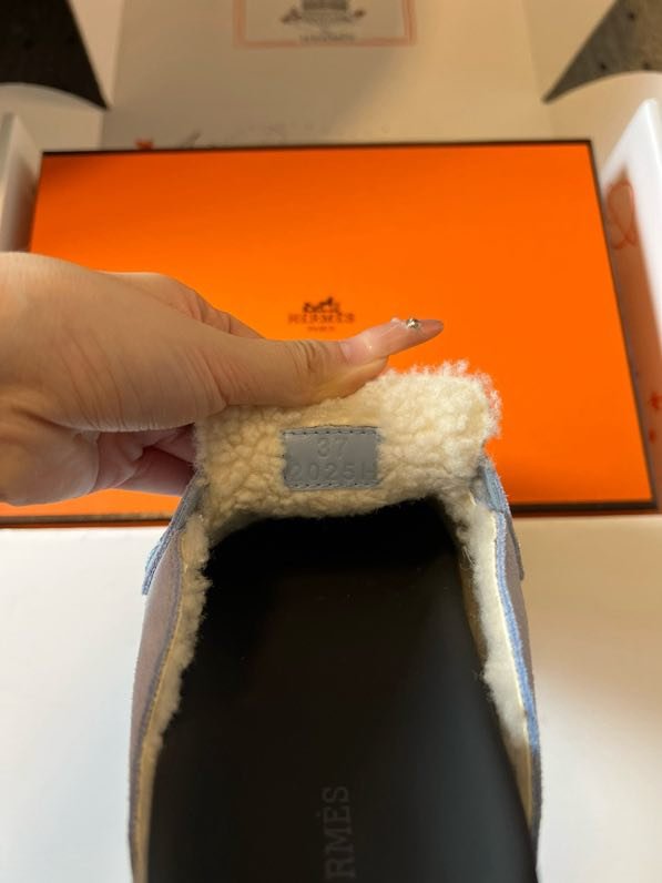 Мюли шкіряні жіночі на хутрі фото 6