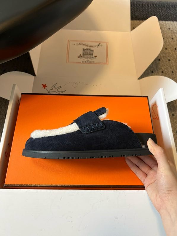 Мюли шкіряні жіночі на хутрі фото 7