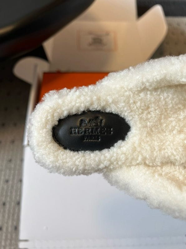 Мюли шкіряні жіночі на хутрі фото 7