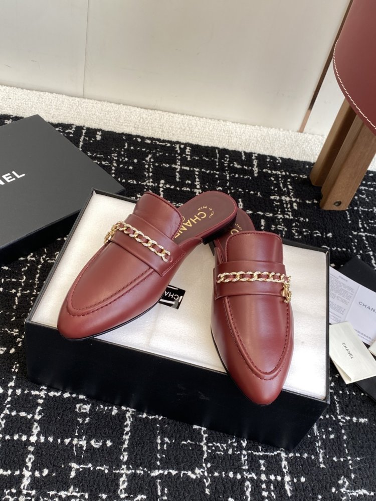 Мюли кожаные женские фото 5