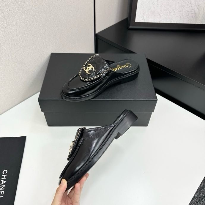 Мюли кожаные женские фото 5