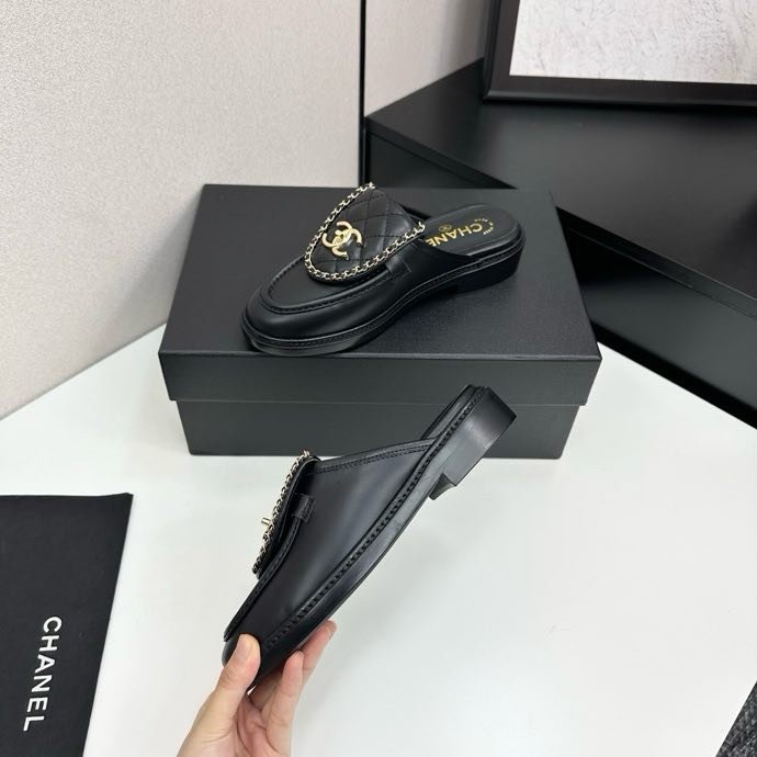 Мюли кожаные женские фото 5