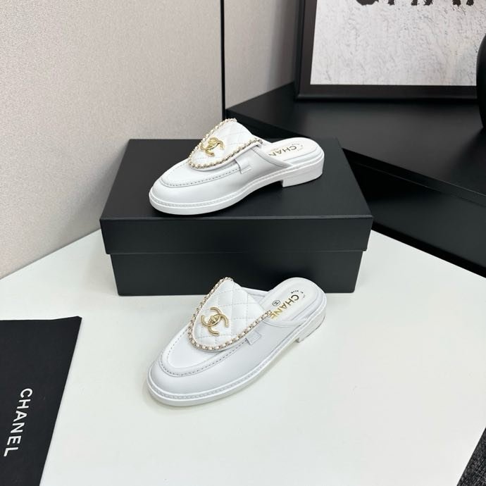 Мюли кожаные женские фото 6