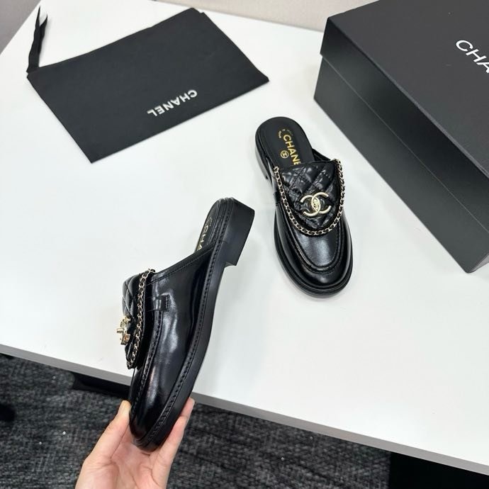 Мюли кожаные женские фото 7