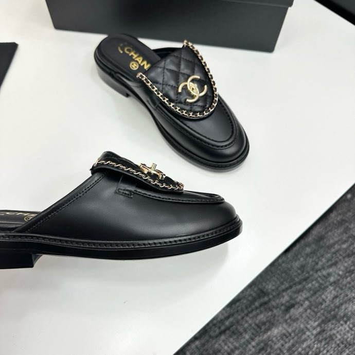 Мюли кожаные женские фото 8