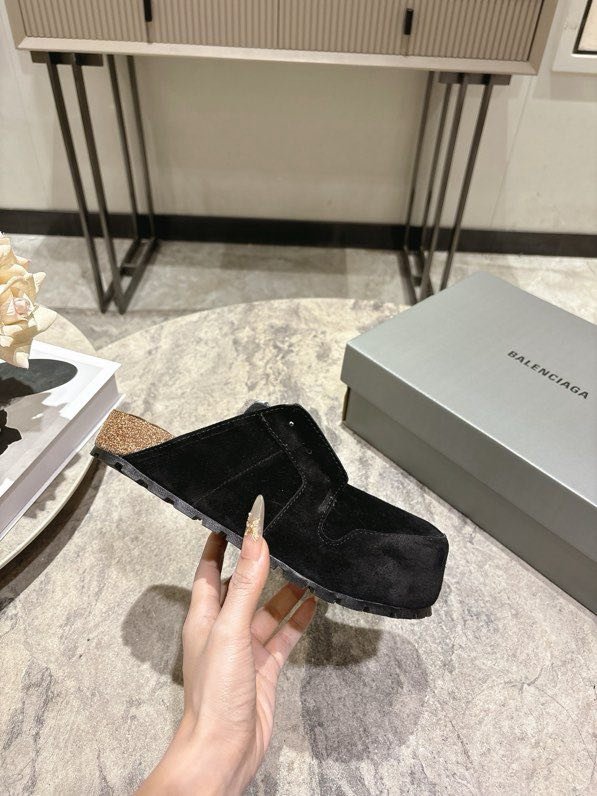 Мюли кожаные женские фото 9