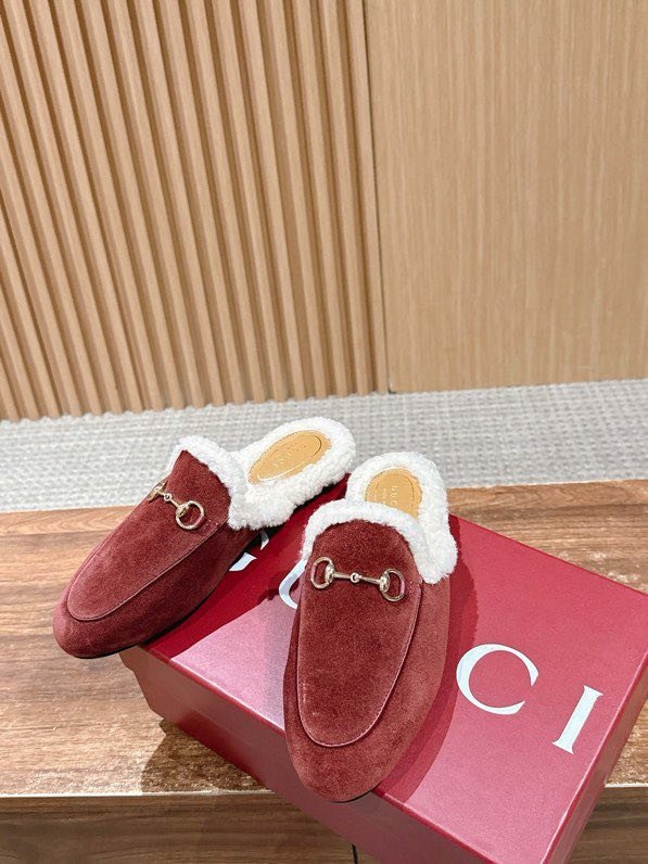 Мюли кожаный Horsebit Mule на меху