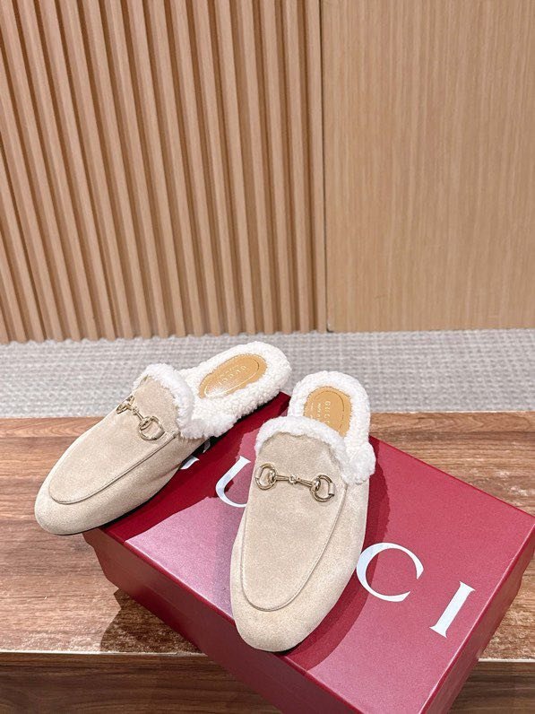 Мюли кожаный Horsebit Mule на меху