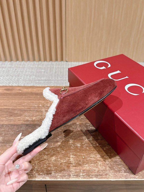 Мюли кожаный Horsebit Mule на меху фото 2