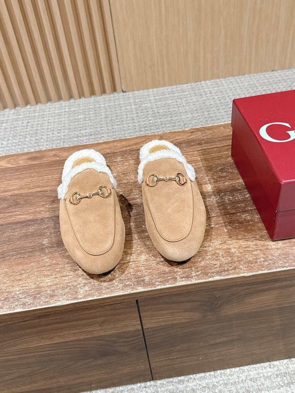 Мюли кожаный Horsebit Mule на меху фото 2