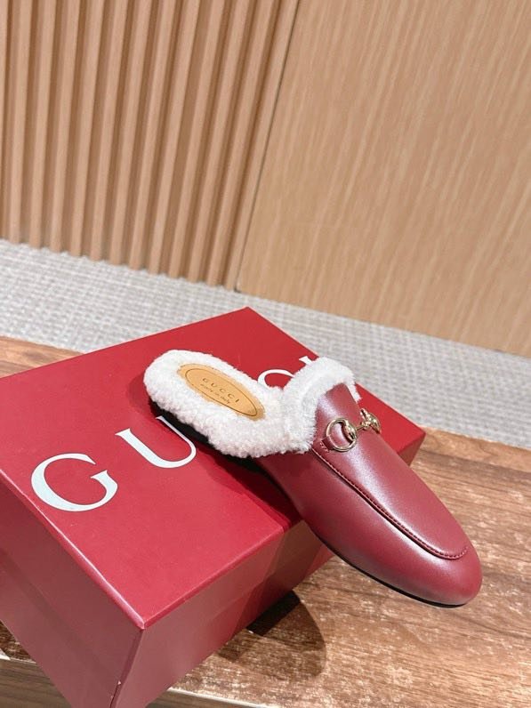 Мюли кожаный Horsebit Mule на меху фото 2