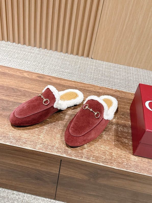 Мюли кожаный Horsebit Mule на меху фото 3