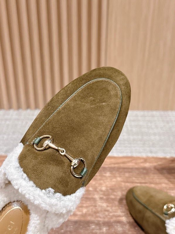 Мюли кожаный Horsebit Mule на меху фото 3