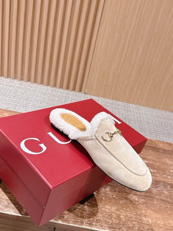 Мюли кожаный Horsebit Mule на меху фото 4