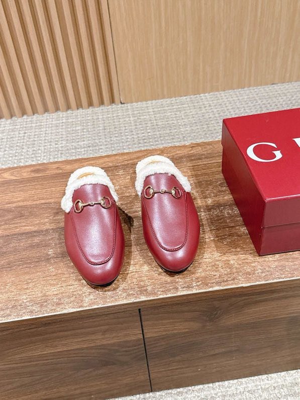 Мюли кожаный Horsebit Mule на меху фото 4