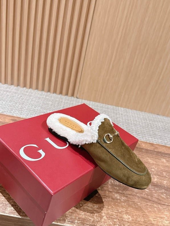 Мюли кожаный Horsebit Mule на меху фото 5