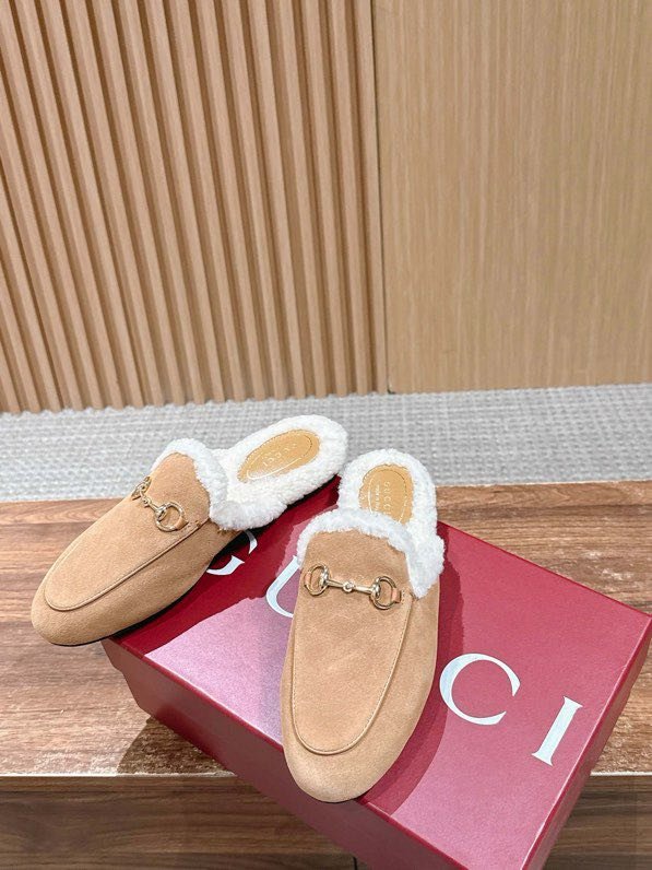 Мюли кожаный Horsebit Mule на меху фото 5