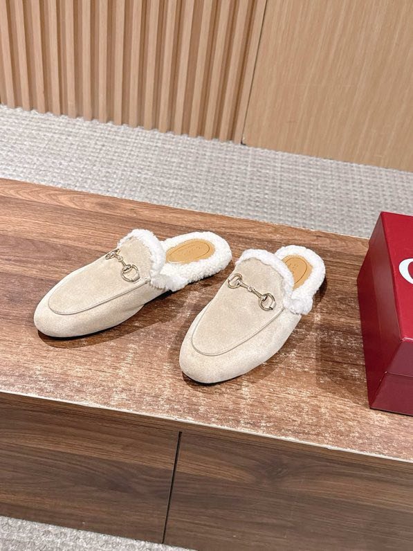 Мюли кожаный Horsebit Mule на меху фото 5