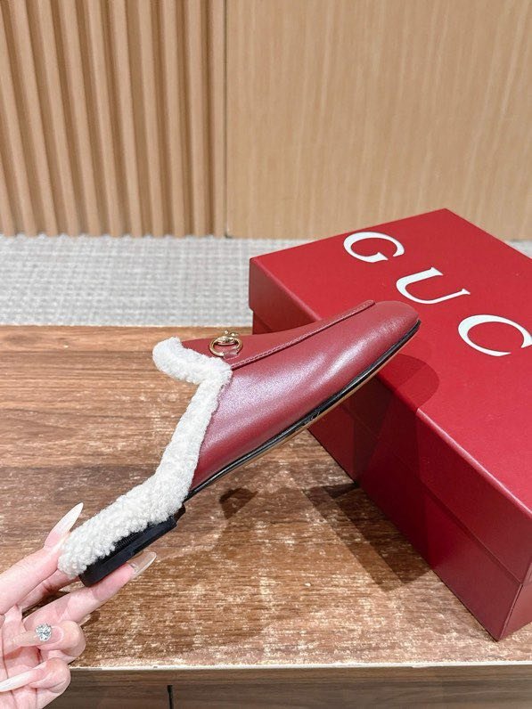 Мюли кожаный Horsebit Mule на меху фото 5