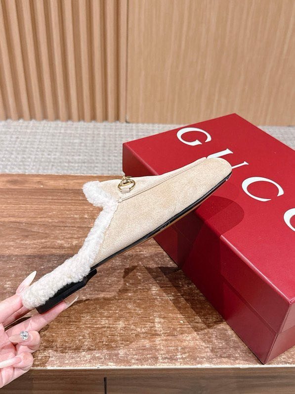 Мюли кожаный Horsebit Mule на меху фото 6