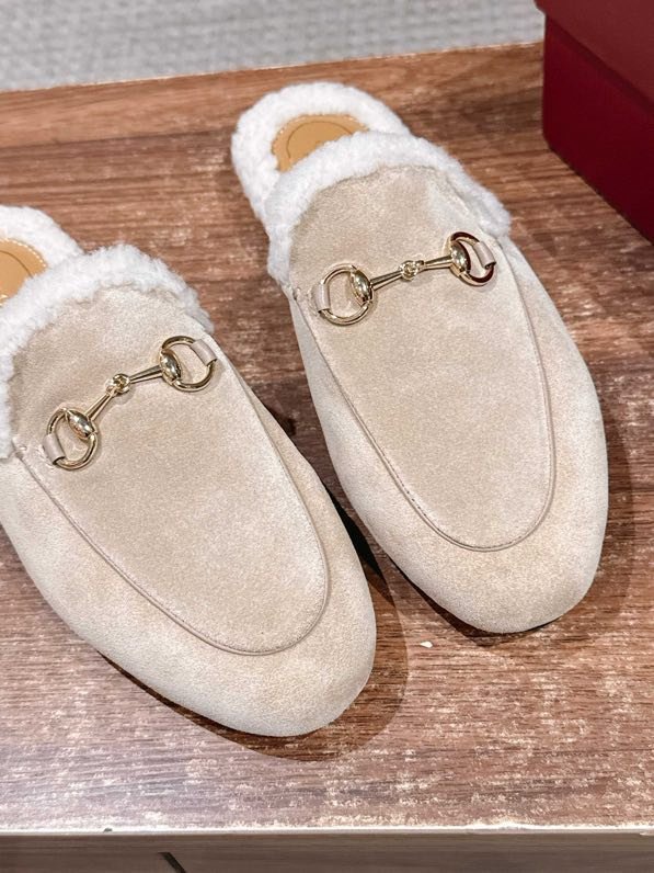 Мюли кожаный Horsebit Mule на меху фото 7