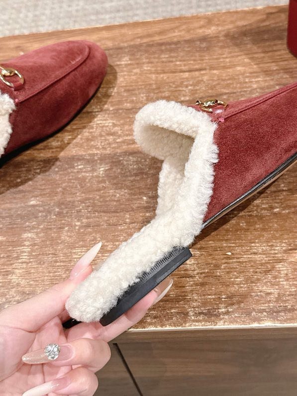 Мюли кожаный Horsebit Mule на меху фото 8