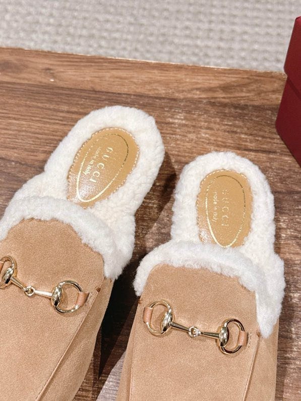 Мюли кожаный Horsebit Mule на меху фото 8