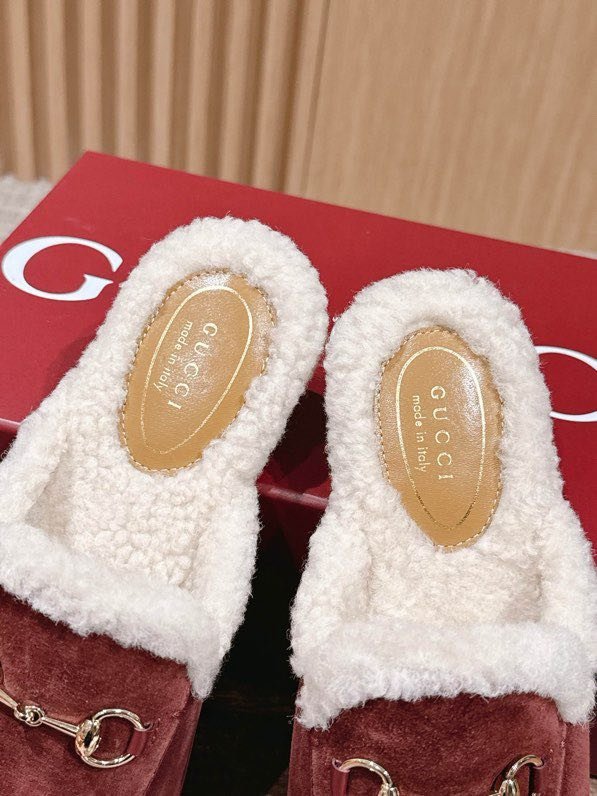 Мюли кожаный Horsebit Mule на меху фото 9