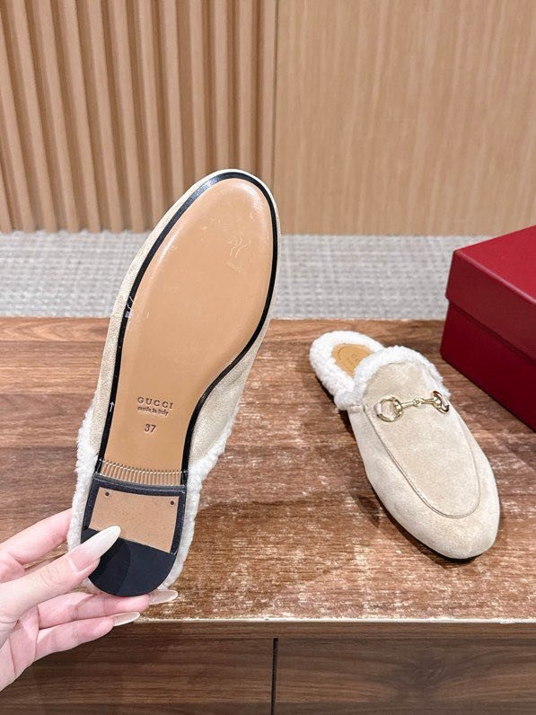 Мюли кожаный Horsebit Mule на меху фото 9